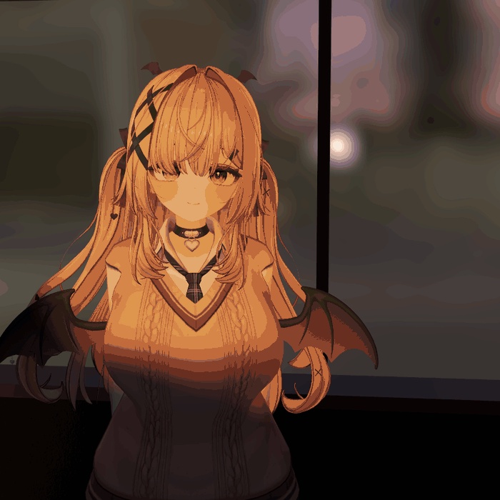 【VRChat・汎用】暗いワールドでも顔を照らす撮影ライト「手灯」(アバター用・PC)