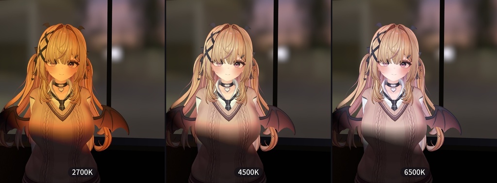 【VRChat・汎用】暗いワールドでも顔を照らす撮影ライト「手灯」(アバター用・PC)