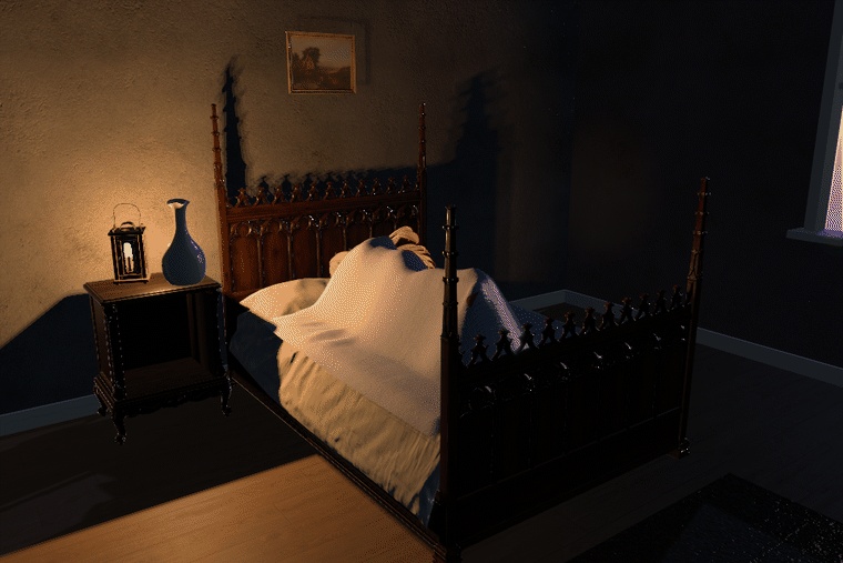 【VRChat・汎用】V睡にやさしい光と Zzz を「寝息」(アバター用・PC)