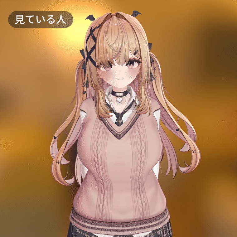 【VRChat・汎用】ミラーと写真で見え方を変える「鏡像」(アバター用・PC)