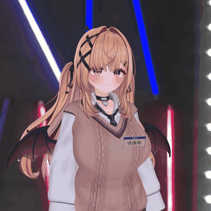 【VRChat・汎用】写真にだけ顔を隠すモザイク「目隠」(アバター用・PC)