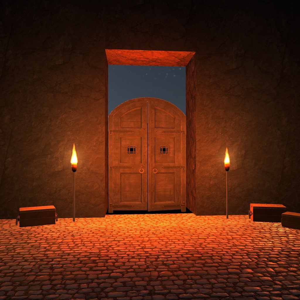【VRChatワールド用】ろうそく・たいまつ・焚き火の炎「灯火」【PC/Quest対応】