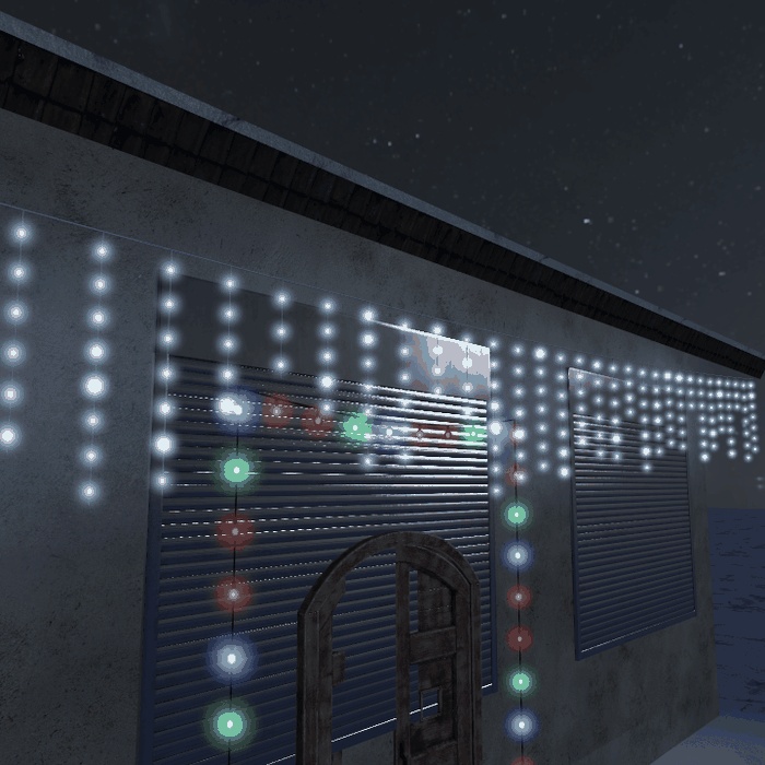 【VRChatワールド用】電飾・提灯・イルミネーション「灯綴」【PC/Quest対応】