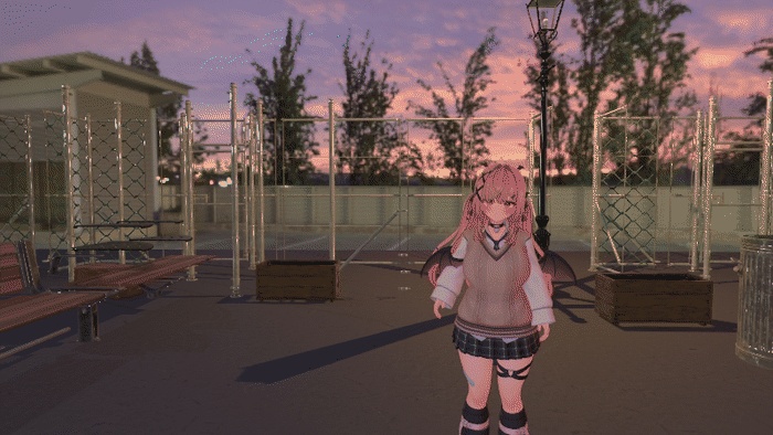 【VRChat・汎用】自分の視界にだけ出るHUD「視界盤」(アバター用・PC)