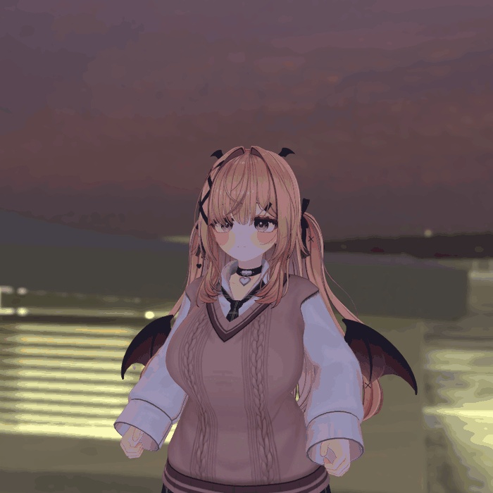 【VRChat・汎用】体のまわりに立ちのぼるオーラ・闘気「気炎」(アバター用・PC)