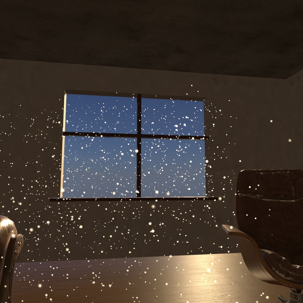 【VRChatワールド用】ふわふわ漂う蛍と光の粒「漂光」【PC/Quest対応】