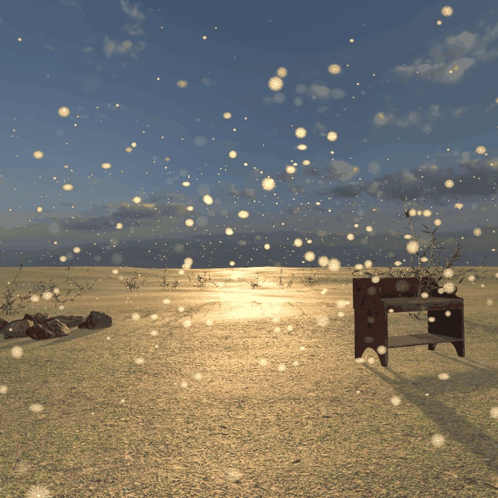 【VRChatワールド用】ふわふわ漂う蛍と光の粒「漂光」【PC/Quest対応】