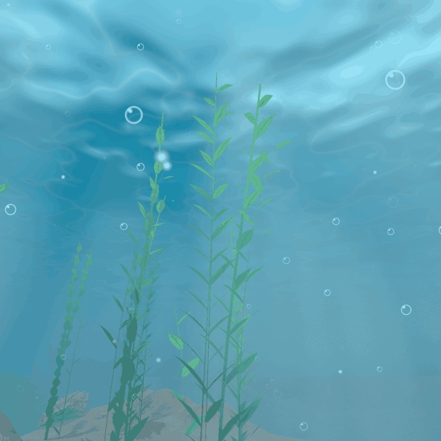 【VRChatワールド用】プール・海に入ると水中になる演出「海中」【PC/Quest対応】