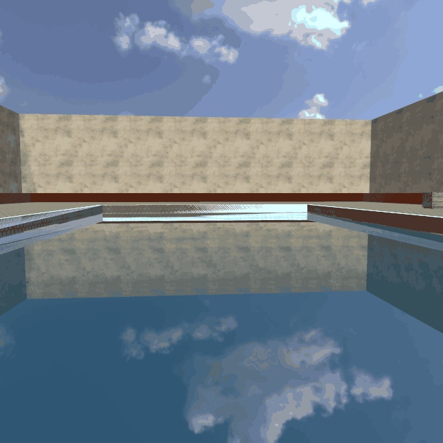 【VRChatワールド用】プール・海に入ると水中になる演出「海中」【PC/Quest対応】