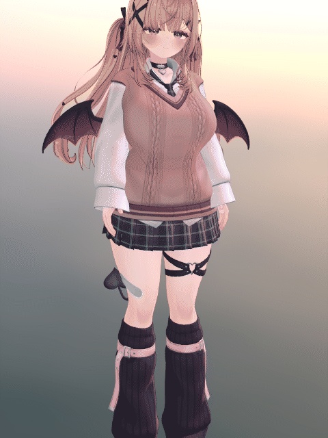 【VRChat・汎用】入室・退室で体がほどけて消える演出「綻」(アバター用・PC)
