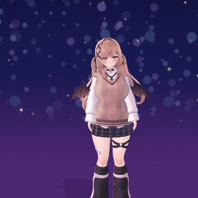 【VRChatワールド用】ボケ玉と光の背景で撮る撮影スポット「写場」【PC/Quest対応】