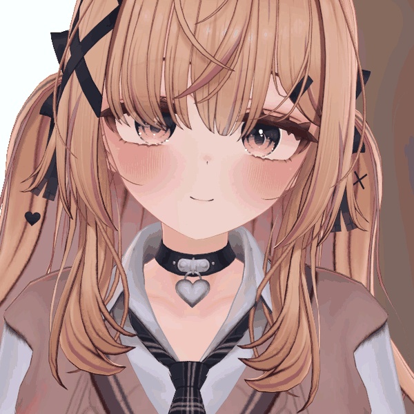 【VRChat・汎用】写真を撮られる時だけカメラ目線になる「目線」(アバター用・PC)