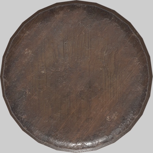椅子 (Old Stool or Chair)【3D】