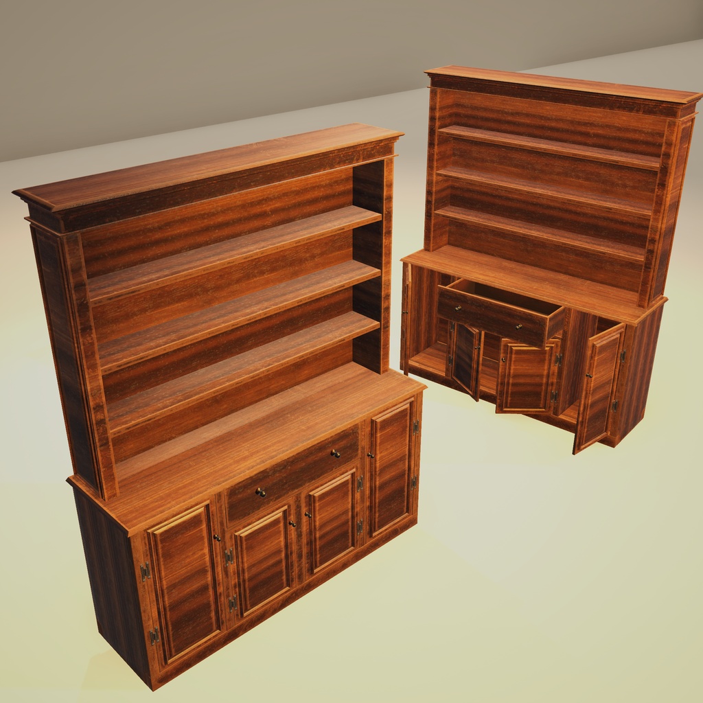 【3D小物】魔法学園の錬金術研究室小道具セット Vol.02 | 小道具7セット