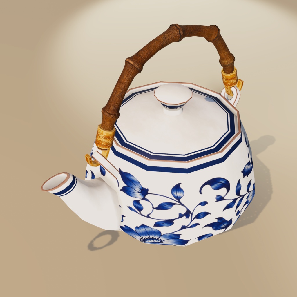 【3D小物】昭和レトロ こたつセット|小物10種セット