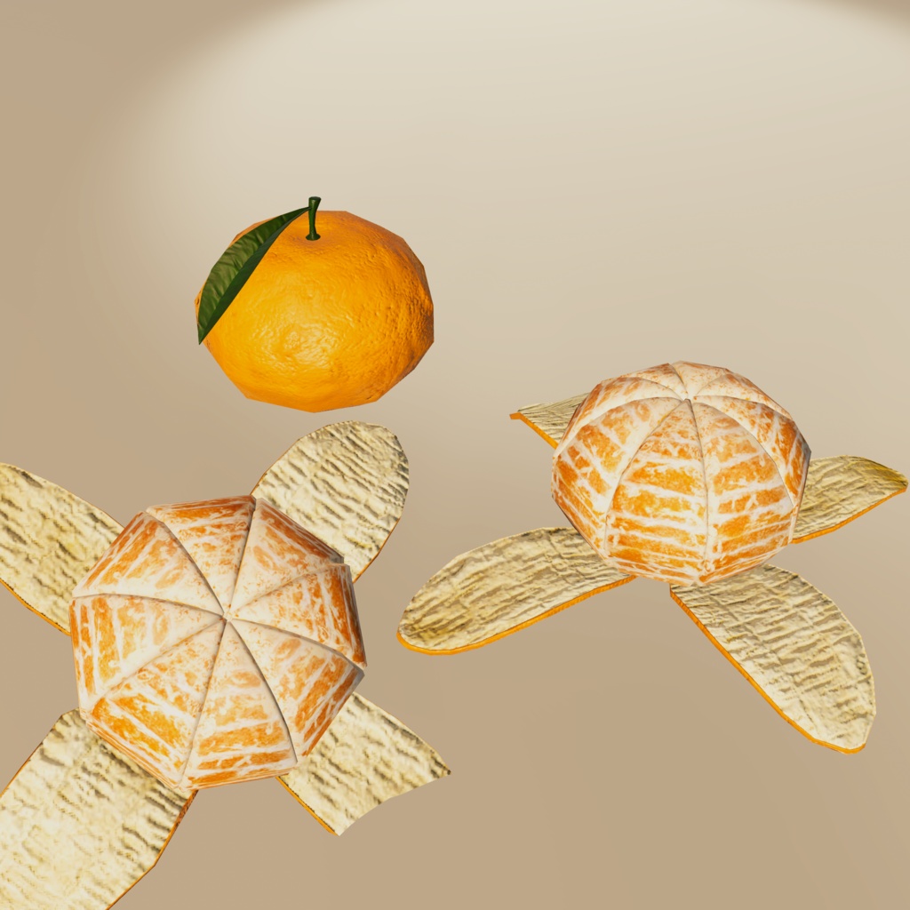 【3D小物】昭和レトロ こたつセット|小物10種セット