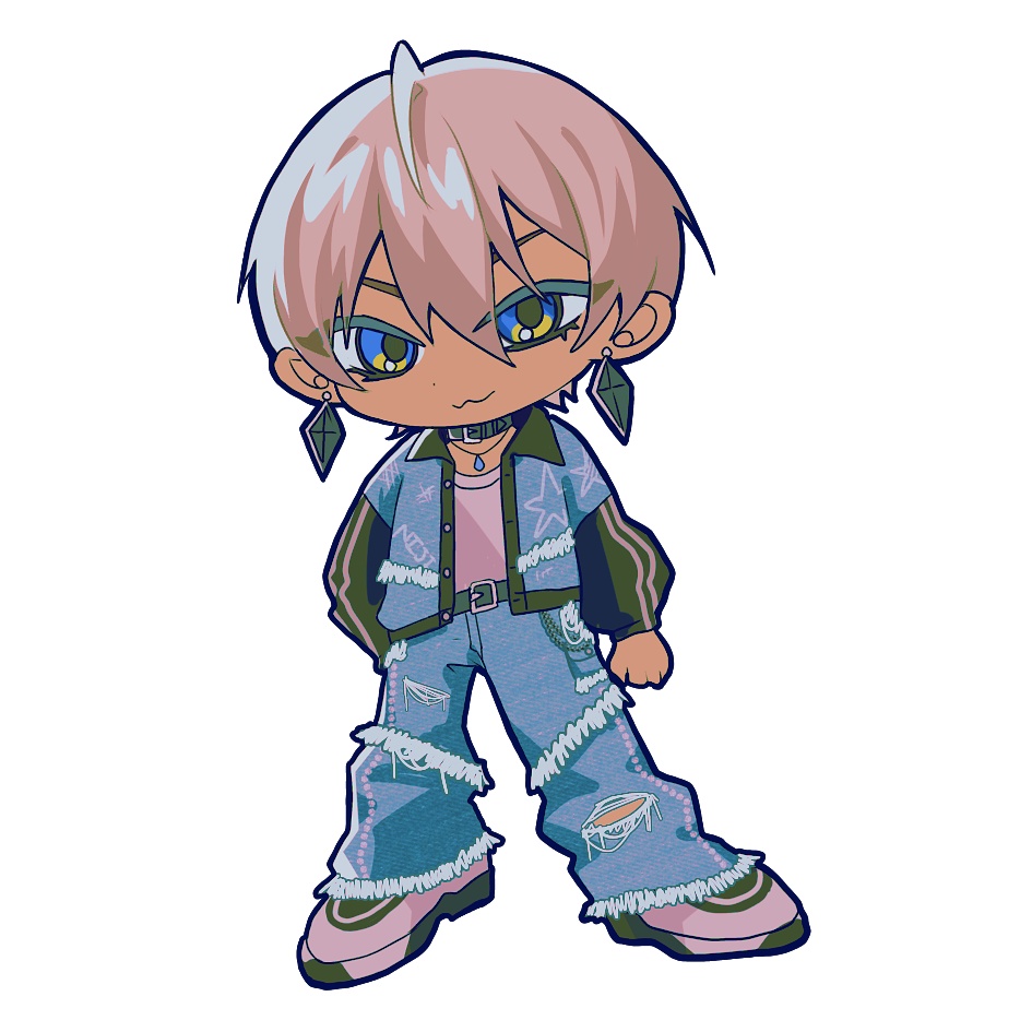 2時だとかカラーアクキー【イブラヒム】