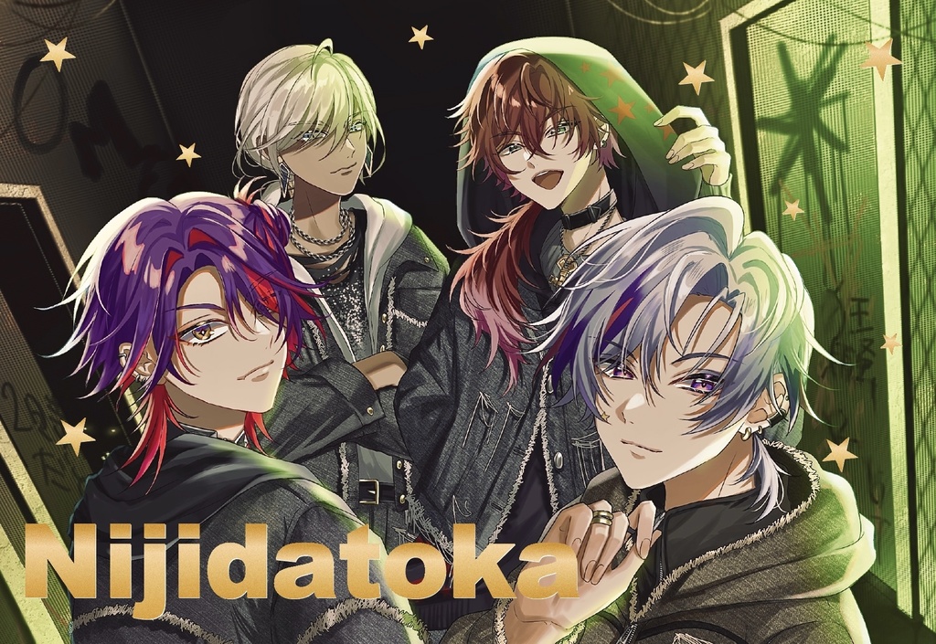 2時だとか箔押しポストカード