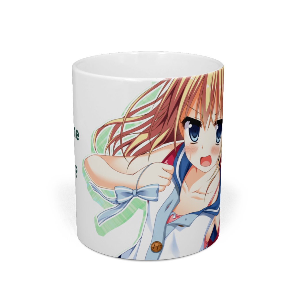 リーナ「間に合うか、それとも遅刻か?」マグカップ ★オンデマンド販売