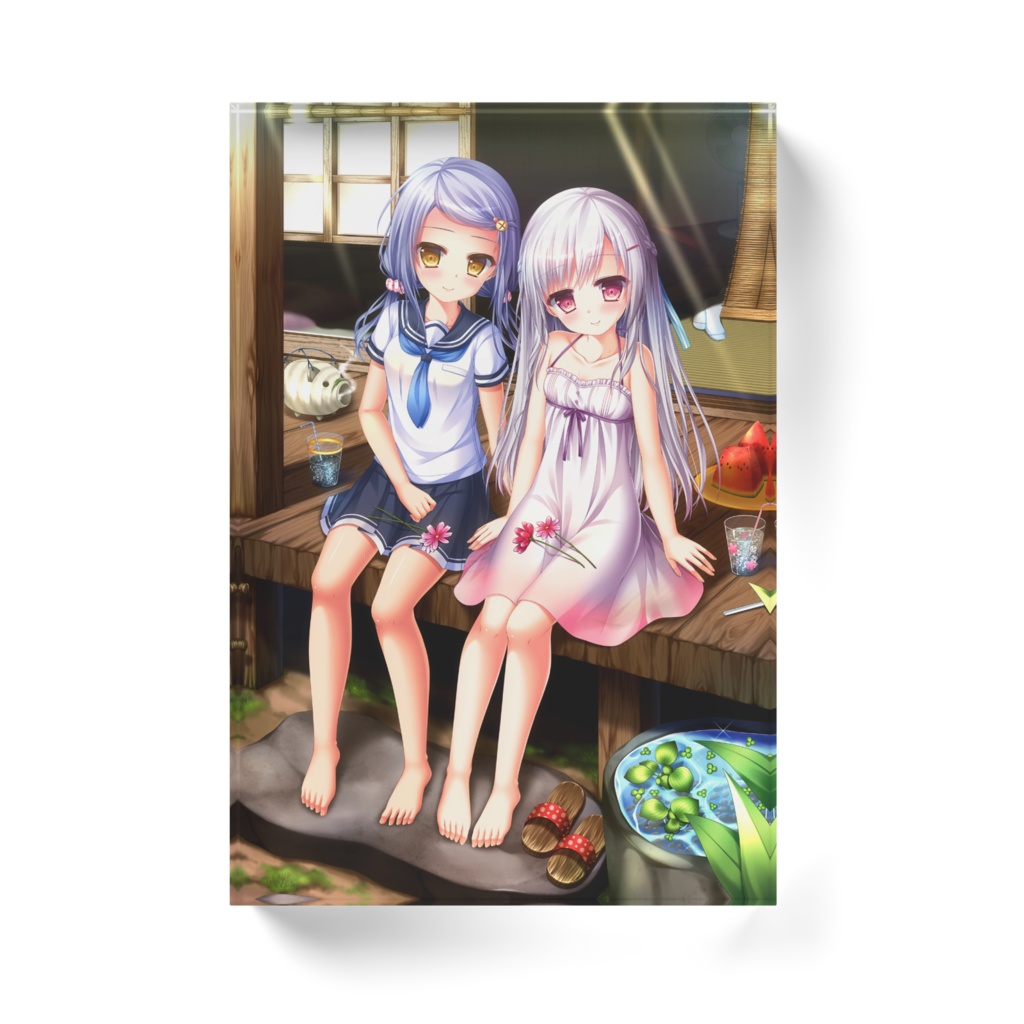秋桜香&暁「真夏の妹たち」アクリルブロック