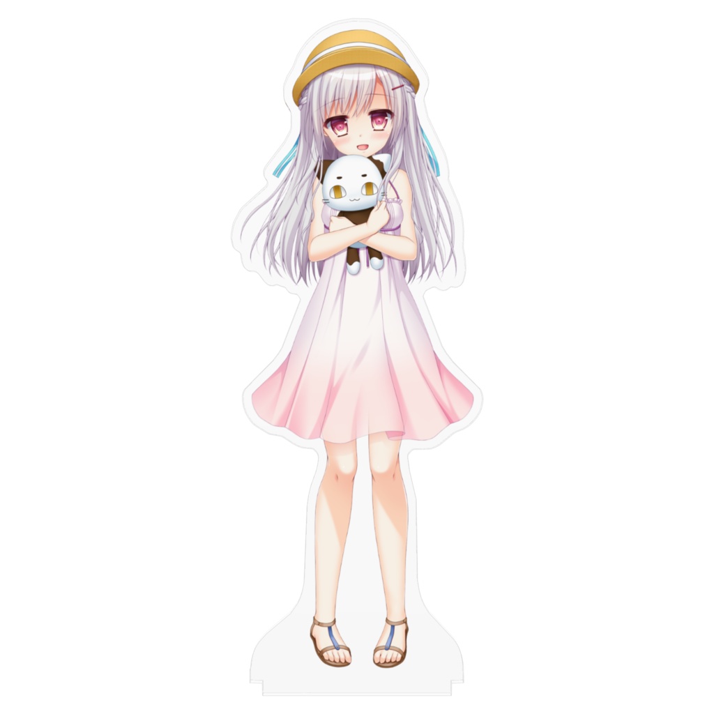 秋桜香「ショコラーニャといっしょ」アクリルフィギュア