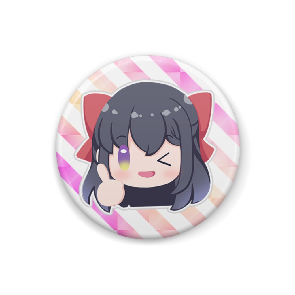 「いもうと美姫ちゃんの生配信ちゃんねる！」缶バッチ(1)