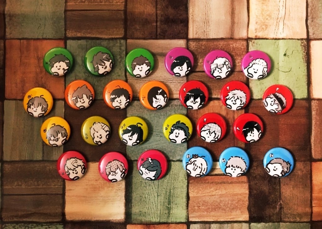 315プロ集合!!!ミニ缶バッジ(A)