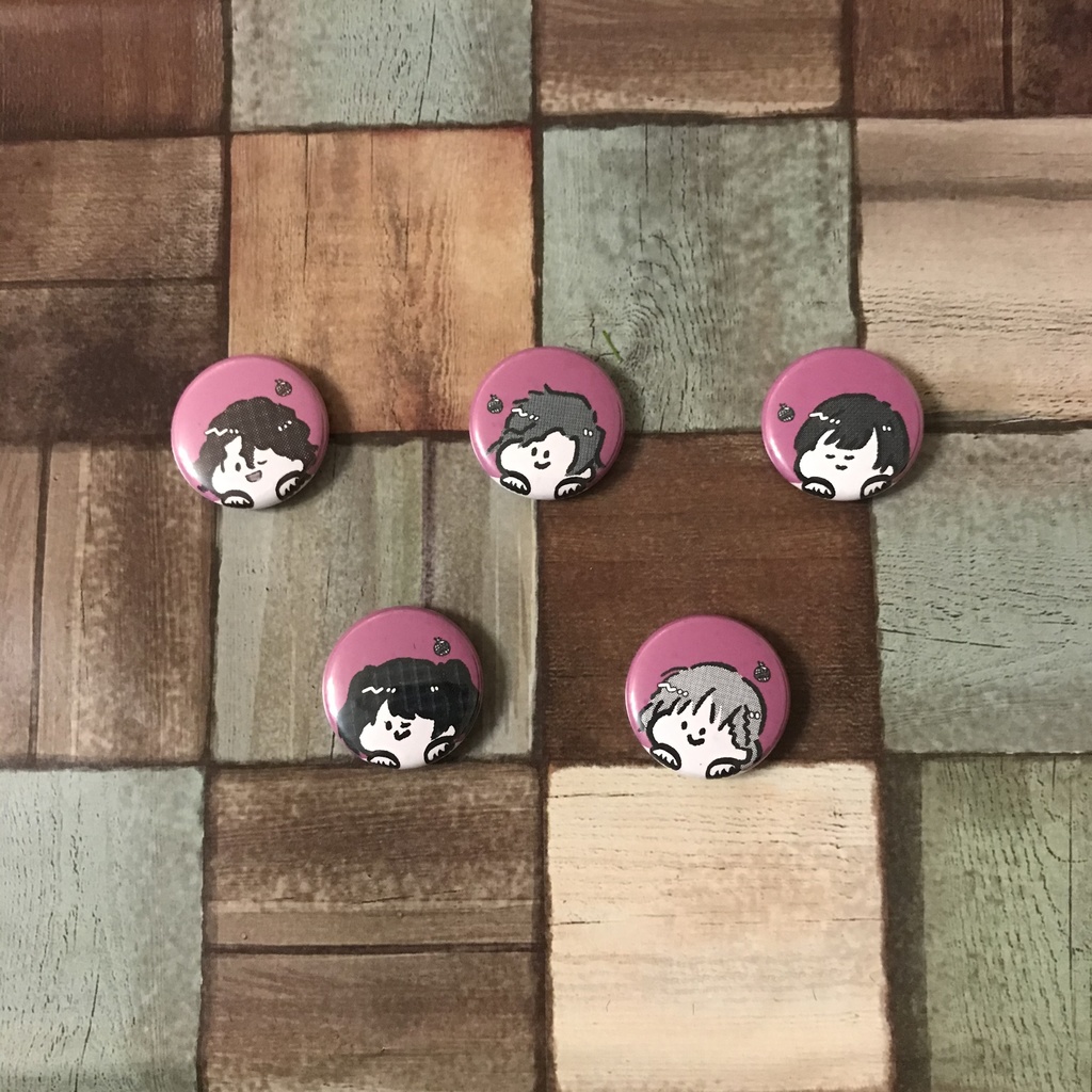 315プロ集合!!!ミニ缶バッジ(B)