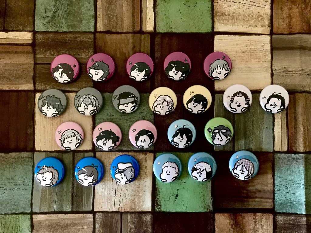 315プロ集合!!!ミニ缶バッジ(B)