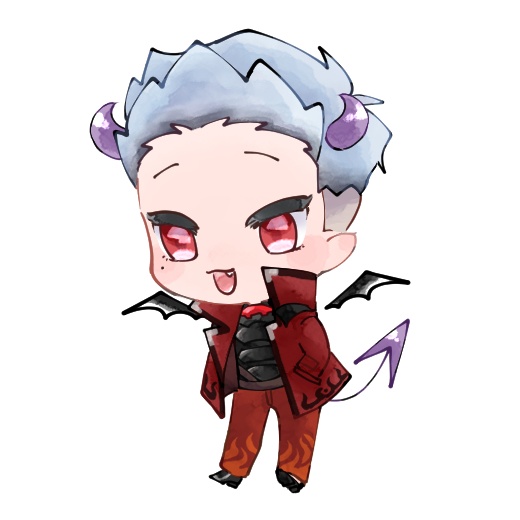 お出かけ仕様デビルアクリルスタンド 