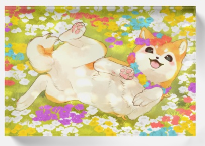 【※受注生産終了】アクリルブロック【犬居ゆう3周年記念グッズ】