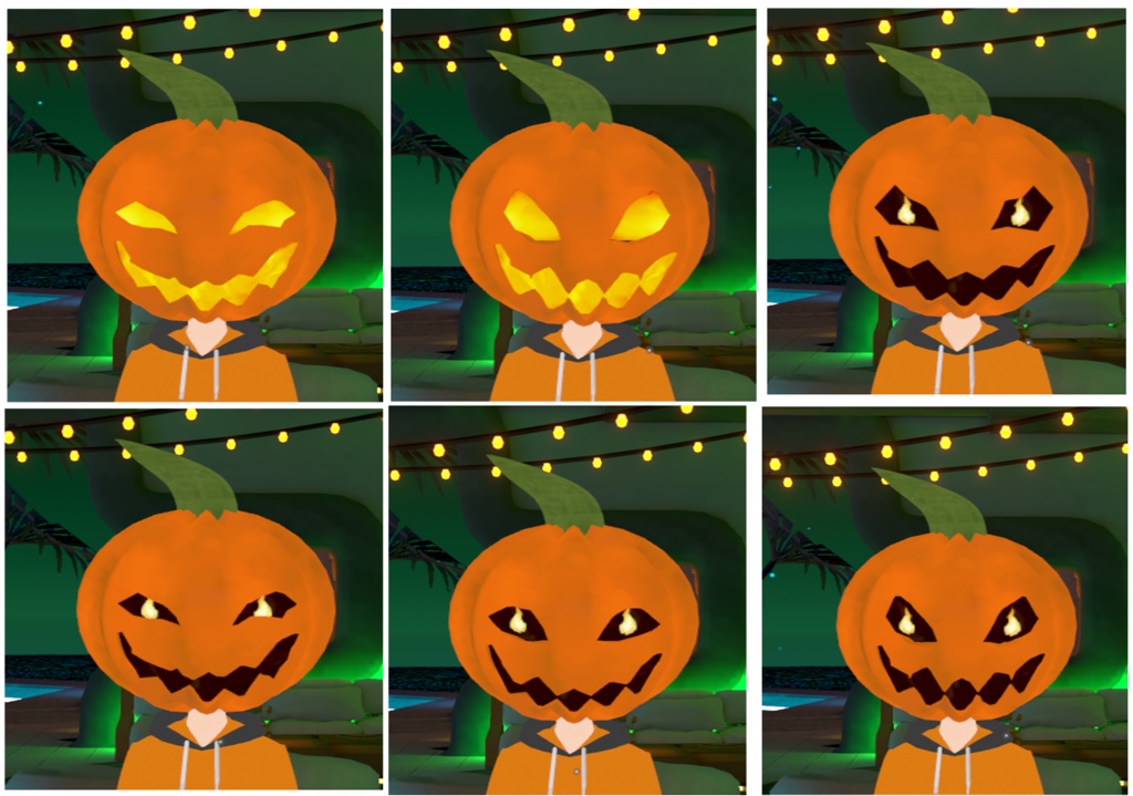 【VRChat対応】カボチャ_ハロウィン(UnityPackage)