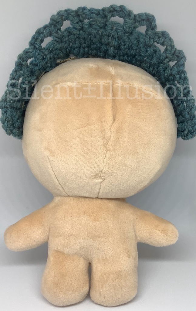 ぬいぐるみ用の毛糸ケープ