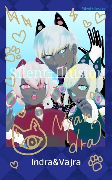 ニャンドラ+ヴァジュラチェキ風カード