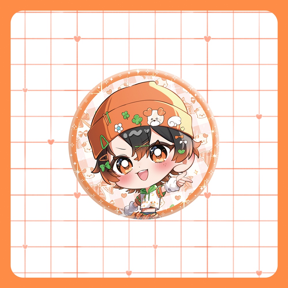 缶バッジ-ミニキャラ