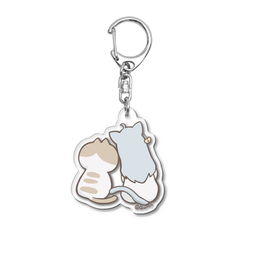 QOO with TSUCHINEKO key ring