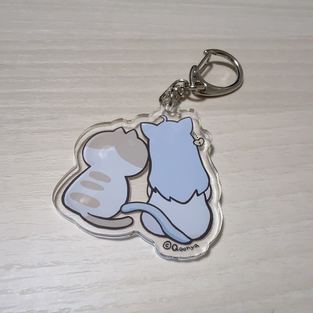 QOO with TSUCHINEKO key ring