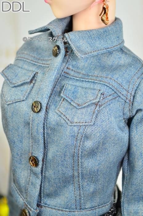 ショートジャケットの型紙 Short jacket pattern