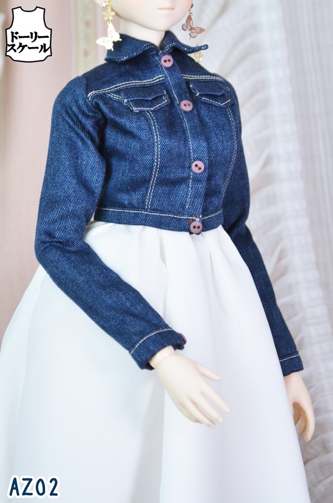 ショートジャケットの型紙 Short jacket pattern