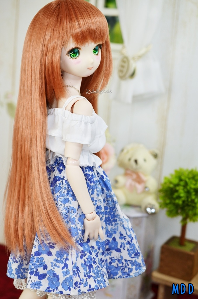 ギャザースカートの型紙 Gather skirt pattern