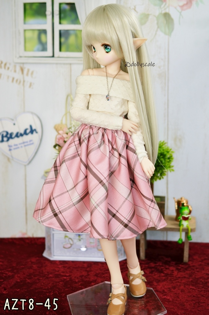 ギャザースカートの型紙 Gather skirt pattern