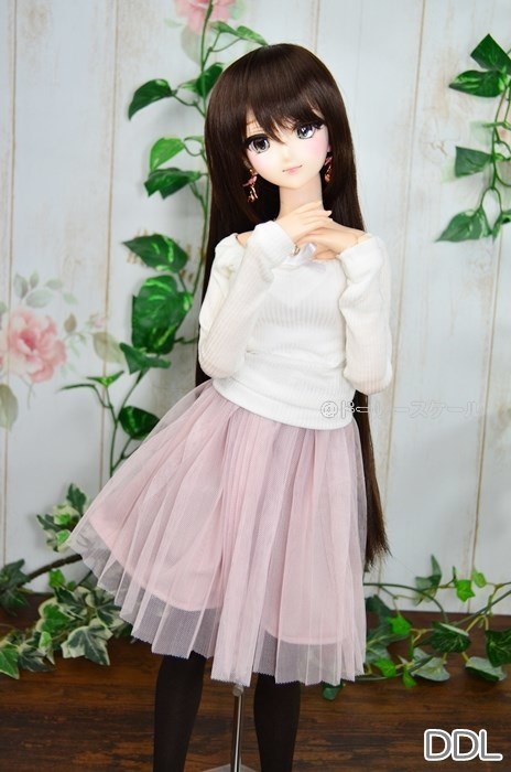 ギャザースカートの型紙 Gather skirt pattern