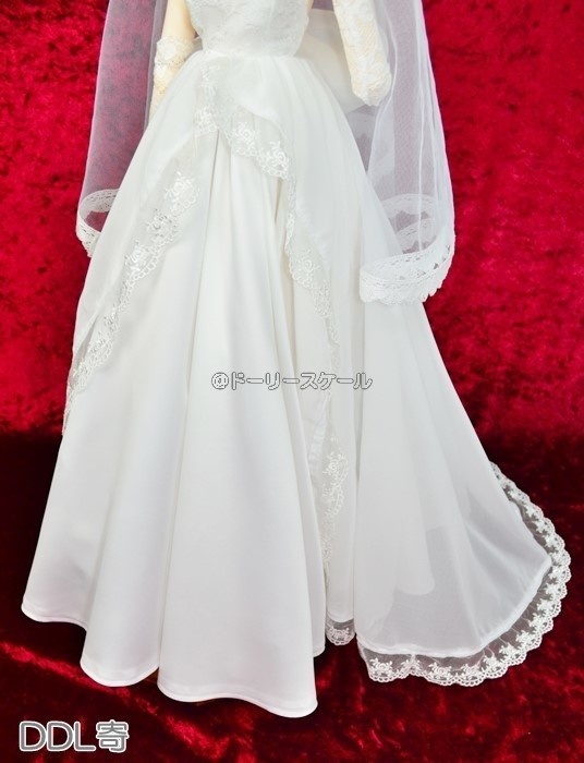 オーバースカートCの型紙 Overskirt C pattern