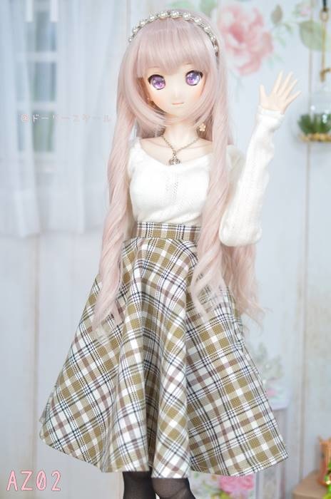 フレアスカートの型紙 Flared skirt pattern