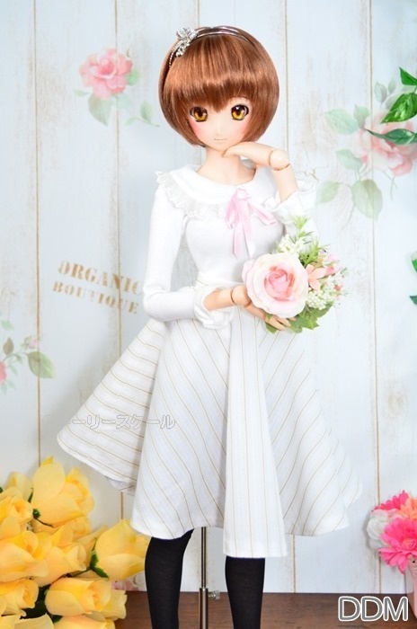 フレアスカートの型紙 Flared skirt pattern