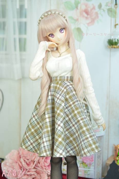 フレアスカートの型紙 Flared skirt pattern