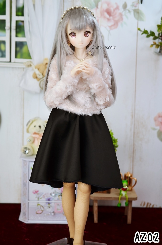 フィッシュテールスカートの型紙 Fishtail skirt pattern