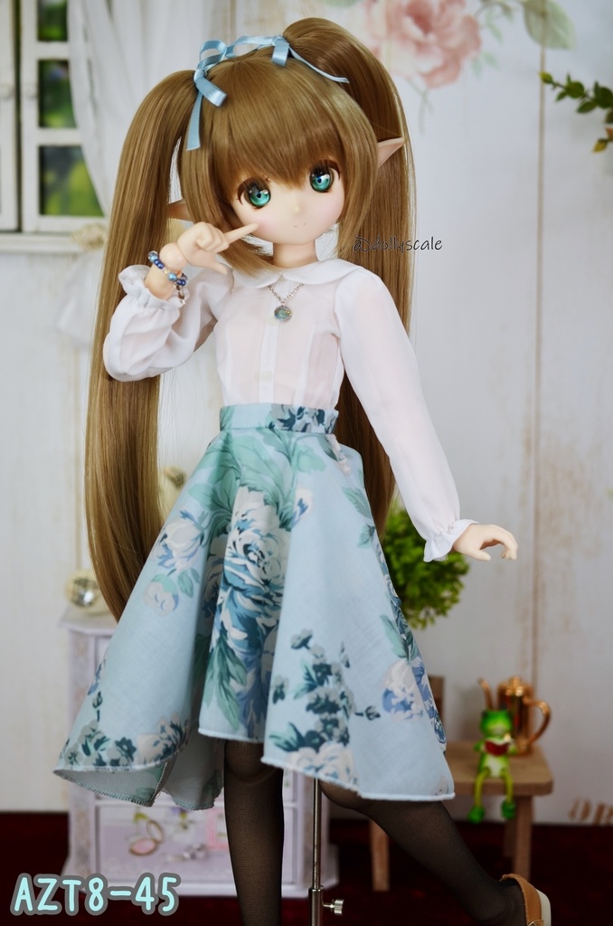 フィッシュテールスカートの型紙 Fishtail skirt pattern