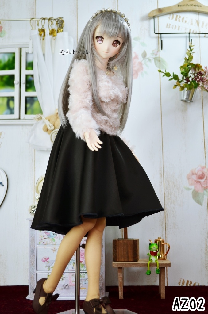 フィッシュテールスカートの型紙 Fishtail skirt pattern