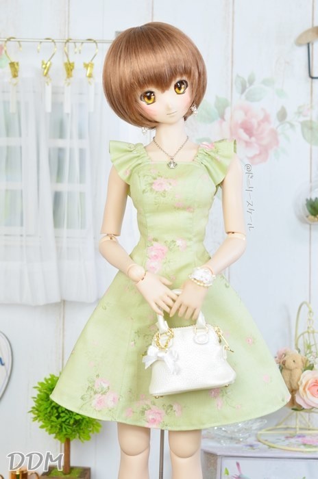 ストラップワンピースの型紙 Strap dress pattern